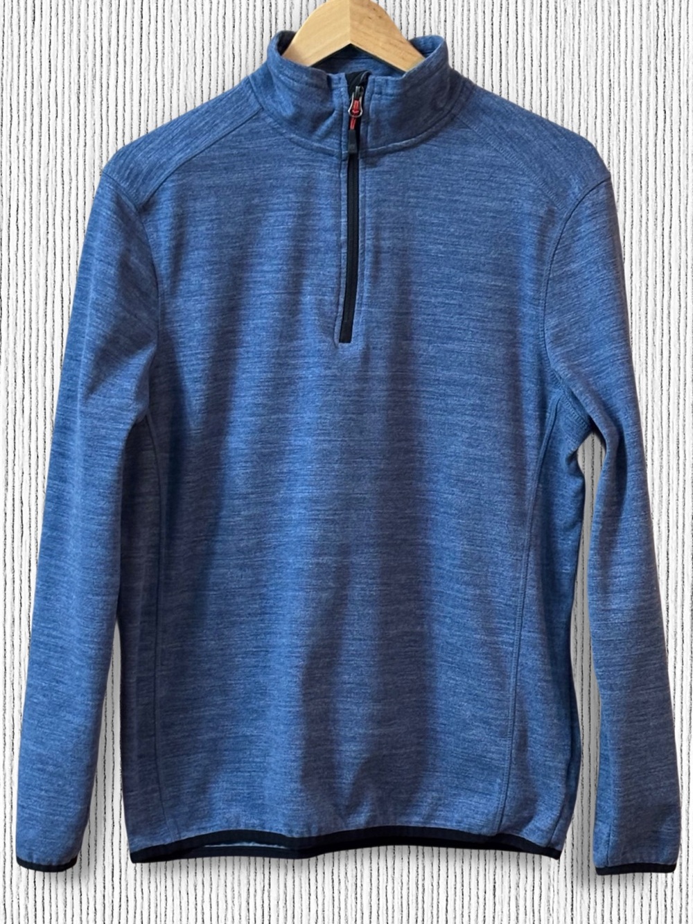 Avalanche Men's Heathered Blue 1/4-Zip Pullover
Sweater